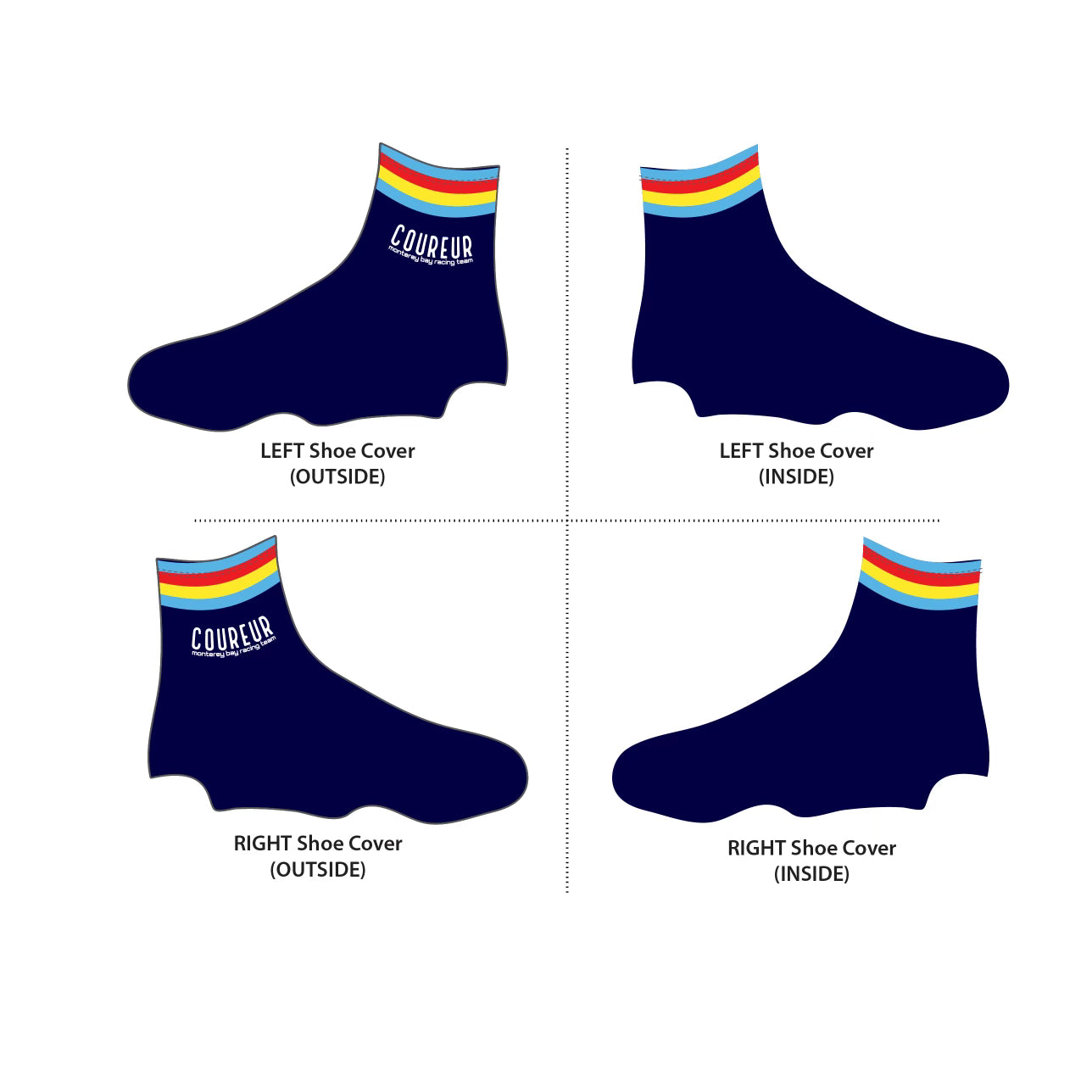 Coureur MBRT Fall - Shoe Covers