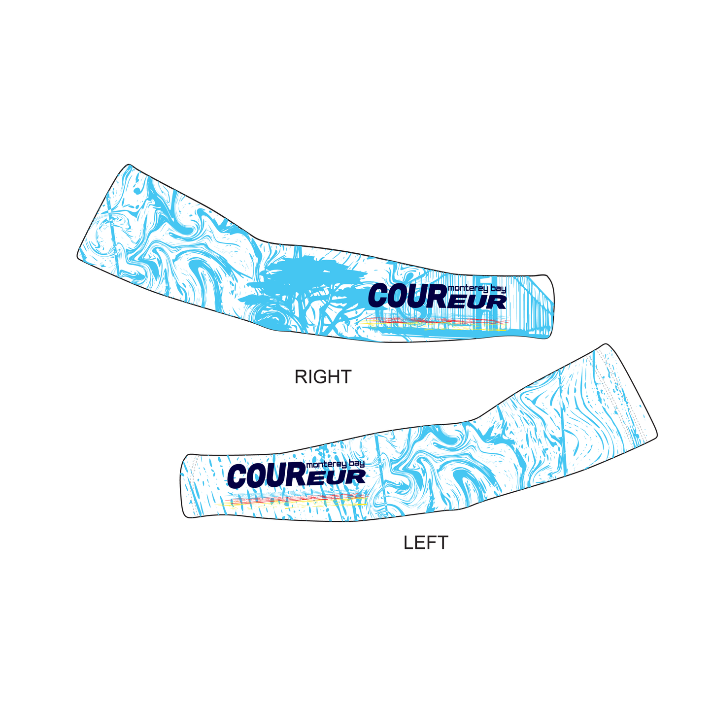 2025 Coureur MBRT Unisex Arm Warmers
