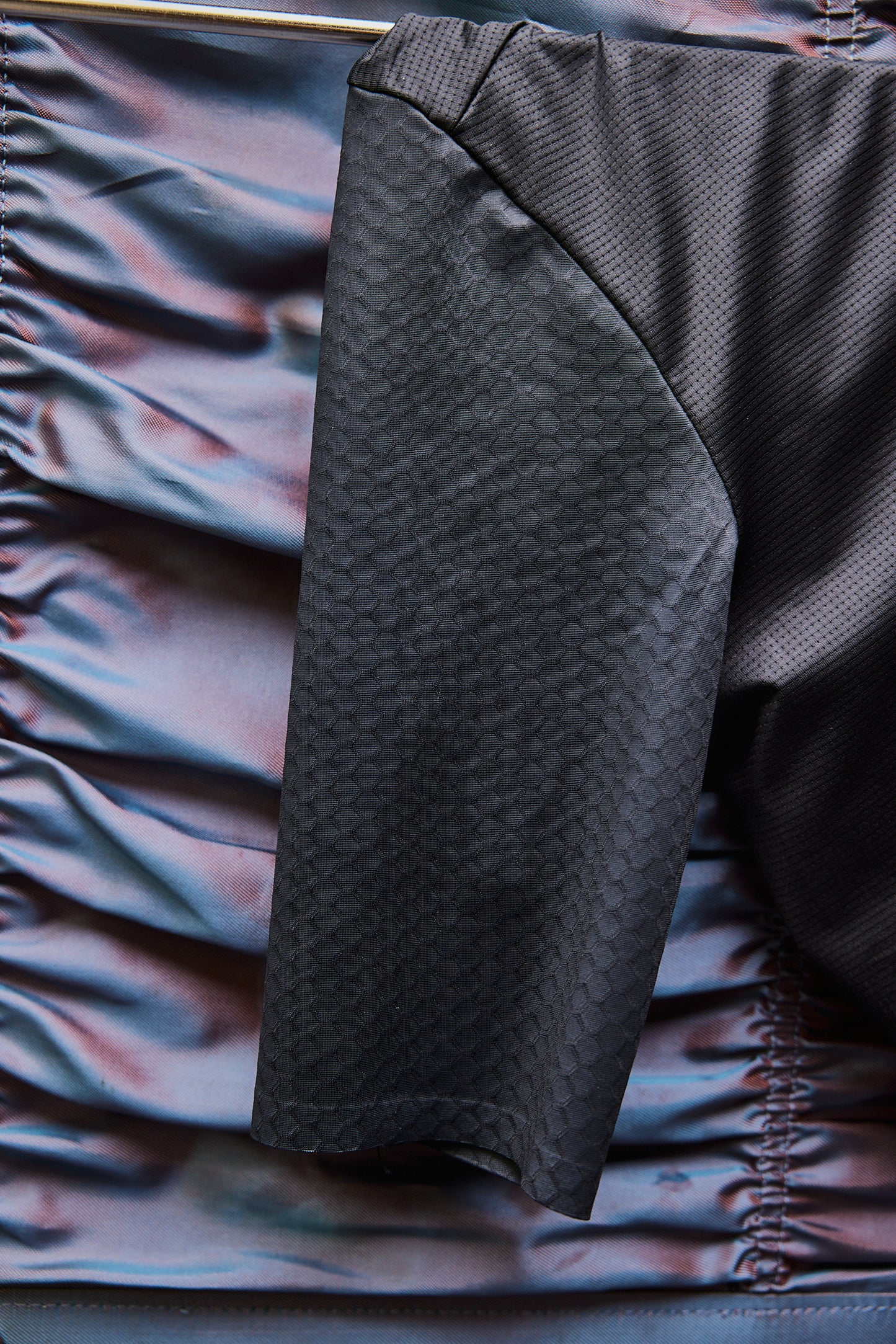 Purple Line Men's Black Jersey
