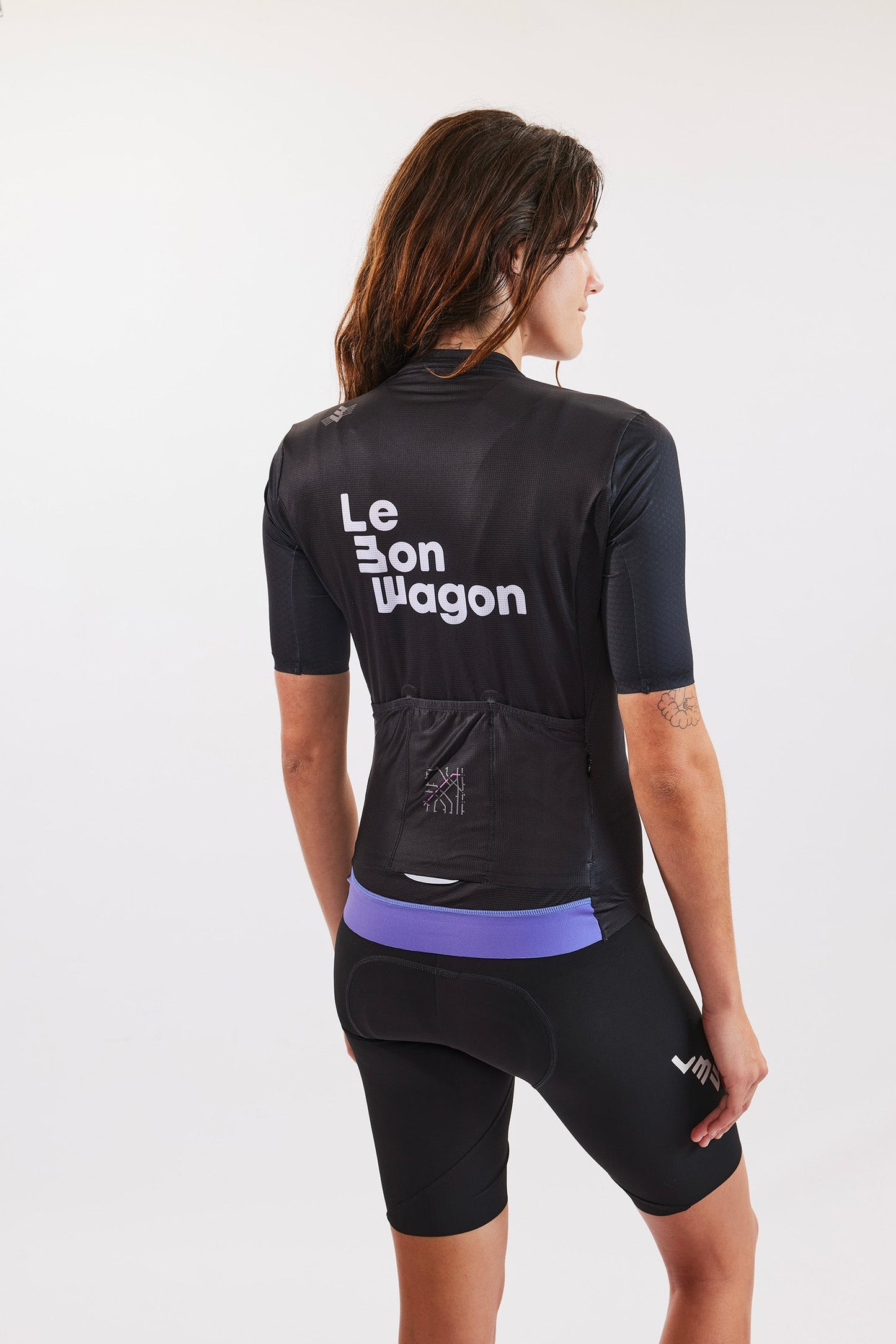 Purple Line women's Black Jersey